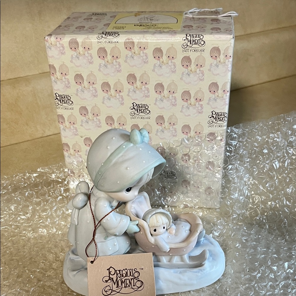 Precious Moments January Figurine
